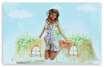 Victoria Justice Happy HD Wallpaper For Standard Fullscreen