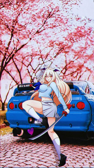 Anime And Cars