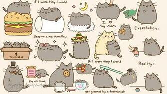Pusheen Desktop And Mobile Wallpaper Wallippo