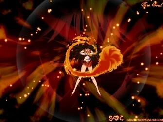 Sailor Mars Moon Wallpaper