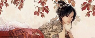 Wallpaper Asian Tattoo Dragon Desktop In The