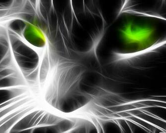 Fractal Cat Desktop And Mobile Wallpaper Wallippo