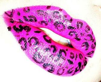 Pink Glitter Lips Clip Art For