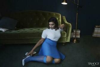 Mindy Kaling Image Yahoo Style Photoshoot
