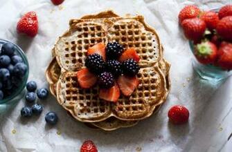Waffles Waffle Breakfast Grain Pancakes Pancake Dough