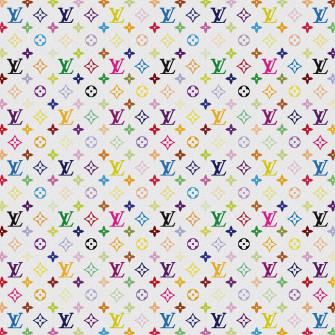 Brighten Up Your Day With A Bold Louis Vuitton Print Wallpaper