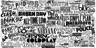 Band Collage By Imightbeapanda