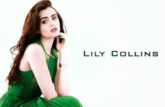 Lily Collins Wallpaper