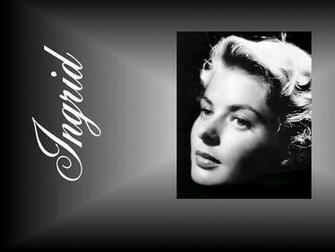 Ingrid Bergman Wallpaper