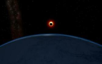Solar Eclipse Wallpaper Full HD Wide Screen
