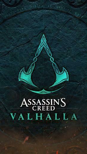 Assassin S Creed Valhalla Logo 4k Wallpaper