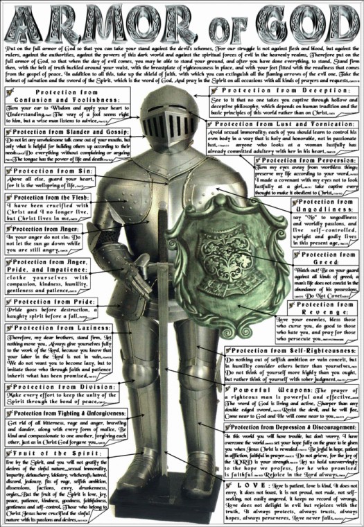 Armor Of God Background Wallpaper For Desktop