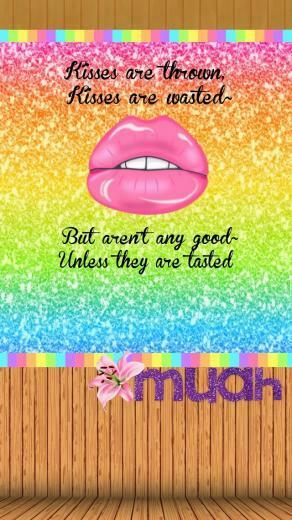 Dazzle My Droid Kiss Lips Wallpaper Collection
