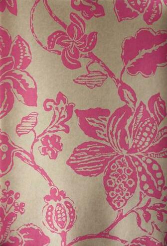 Floral Wallpaper Designer Flowered Flower Bird Print