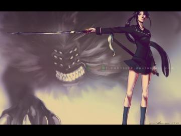 Ga Rei Zero Pocky Zerochan Anime Image Board