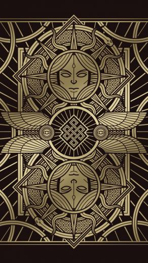 Omnia The Golden Age Poker Playing Cards By Thirdway Industries