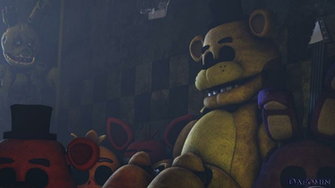 Sfm Fnaf Golden Freddy By Dafomin