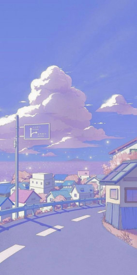 Soft Anime Wallpaper Aesthetic Scenery