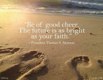 Be Of Good Cheer