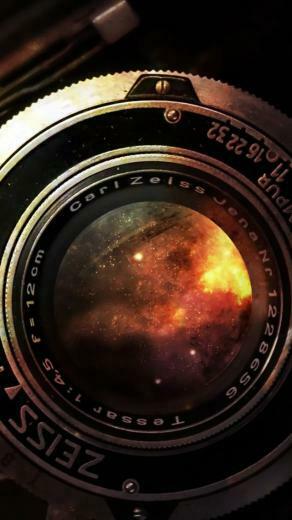 Vintage Camera Lens iPhone 5s Wallpaper
