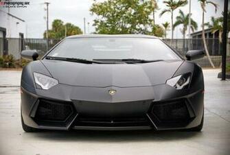 Just Love Cars Matte Black Lamborghini Aventador Lp700 Wallpaper