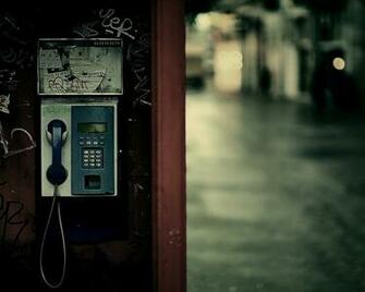 Wallpaper Payphone Street Lights HD Picture Image
