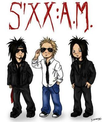 Sixx Am Wallpaper Mini By Savanasart