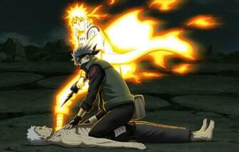 Wallpaper Naruto Namikaze Minato Manga Hatake Kakashi Obito