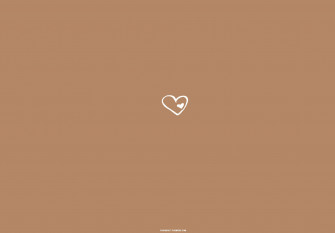 Brown Aesthetic Wallpaper For Laptop Heart On Fab