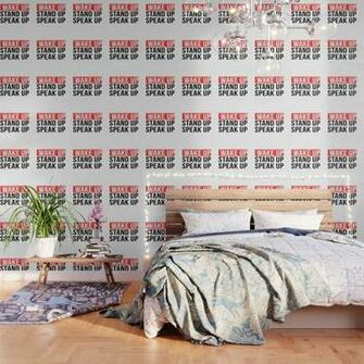 Activism Wake Up Stand Speak Wallpaper By Wordvinemedia