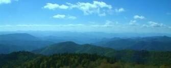 Blue Ridge Mountains By Hanson Desktop Wallpaper