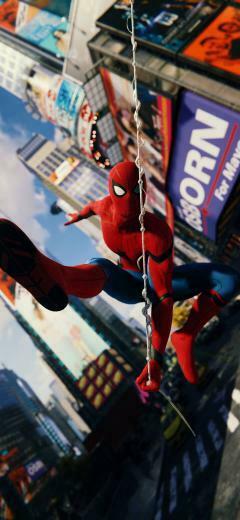 Spiderman Homecoming Spider Suit 4k iPhone Xs