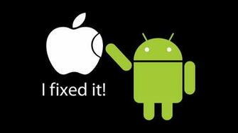 Wallpaper Apple Android White Green Text