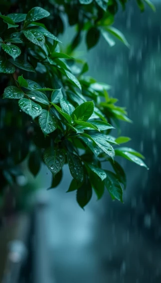 Rain 4k Phone Wallpaper