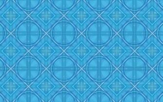 Blue Diamond Pattern Wallpaper Abstract