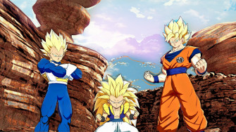 Gotenks Vegeta And Goku 4k Wallpaper R Dragonballfighterz