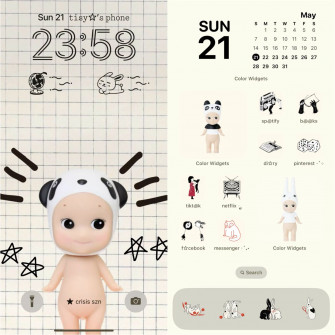 Ios Wallpaper Homescreen Lockscreen Sonny Angel Inspired