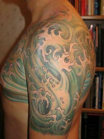 Japanese Waves Tattoo