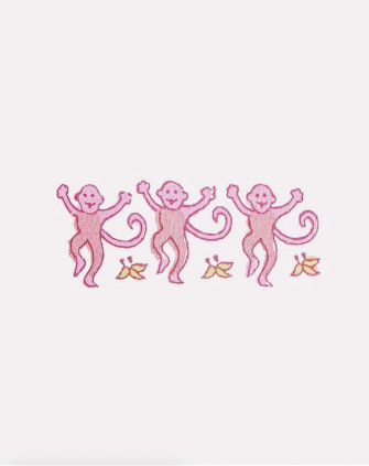 Roller Rabbit Monkeys Preppy Wallpaper Art Collage Wall