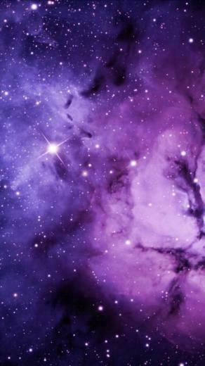 Nature Purple Space Nebula Jpg iPhone Wallpaper