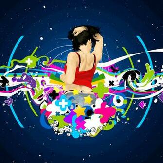 Wallpaper Pictures Background Cute Disco Dancing Girl
