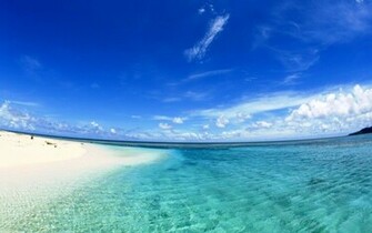 Blue Ocean Beach Wallpaper Nature Beaches HD Desktop