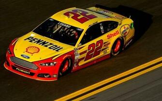 Name Joey Logano Win Daytona Nascar Ford Fusion Wallpaper