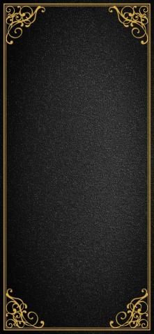 BirtHDay Invitation Black Gold Style Simple Fashion