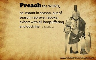 Whole Armour Of God Wallpaper Preach The Word