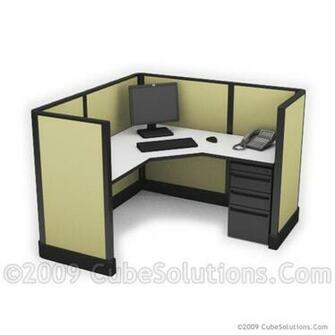 Wallpaper Cubicle Office Desks