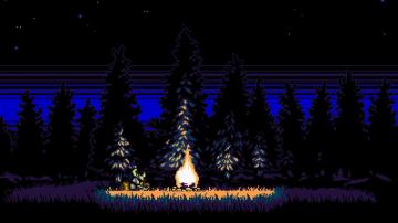 Video Games Night Pixel Art Retro Bit