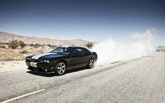 Dodge Challenger Srt8 Black Car Wallpaper HD