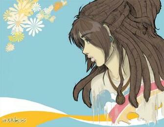 Girl With Dreads Wallpaper By Durtyhippie