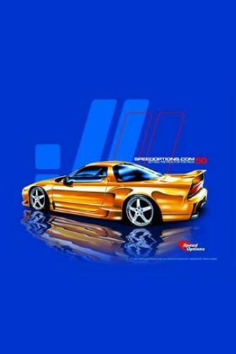 Hot Rod Car iPhone HD Wallpaper